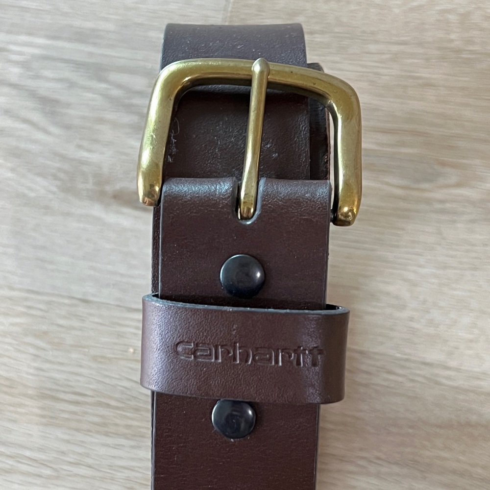 Carhartt Full Grain Leather Belt Size 44
